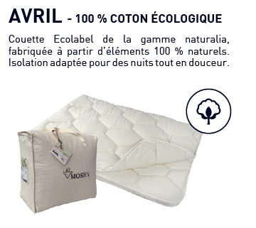 POUR VOS NUIT D'ETE COUETTE 150Gr/m2